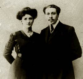 Семья петербургских евреев. Фото начала XX века