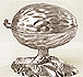 A silver case for the etrog, a necessary item in the festival of Sukkoth