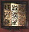 Sephardic calendar (parchment, wood, glass). Holland, 18th century