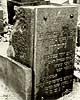 The grave of M. Gluskin on the Jewish cemetery in Leningrad. Photo