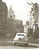"Pobeda" ("Victory") cars on Arbat-street. 1956. Photo