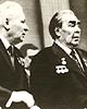 L.I. Brezhnev and K.U. Chernenko. Photo